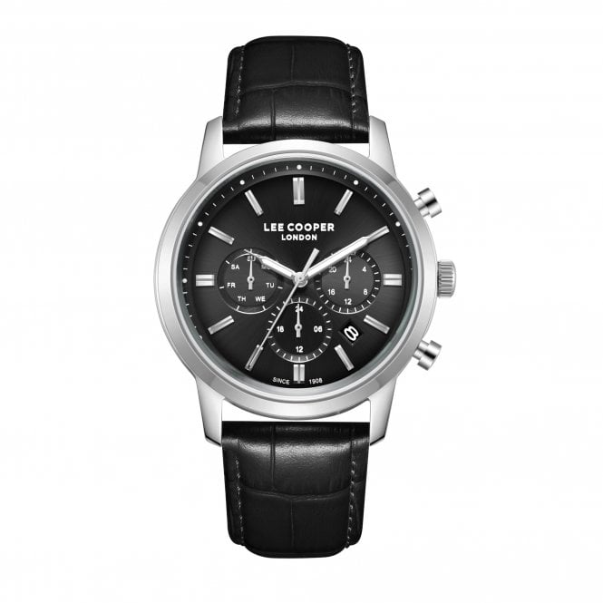 Lee Cooper Men's Leather Strap Watch LC08186.351