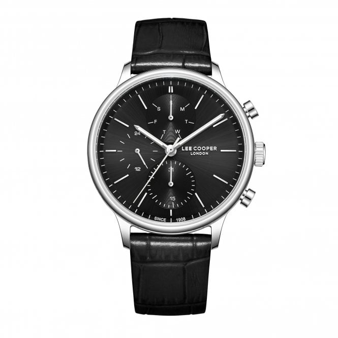 Lee Cooper Men's Leather Strap Watch LC08333.351
