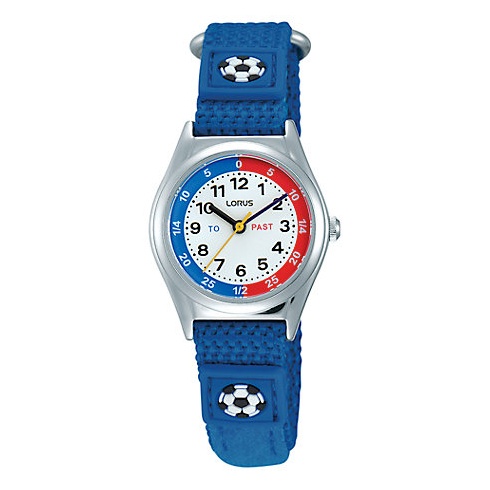 Lorus Kid's Time Teacher Blue Strap Watch RG247KX9