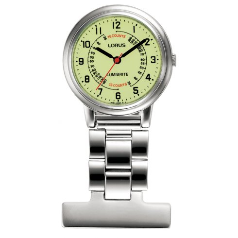 Lorus Nurses Fob Watch RG253CX9