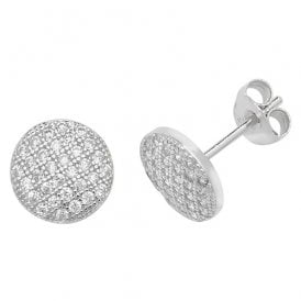 Lowry Sterling Siilver Sterling Silver CZ Earrings