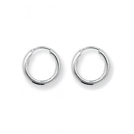 Lowry Sterling Silver Sterling Silver 13mm Sleeper Earrings