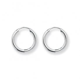 Lowry Sterling Silver Sterling Silver 15mm Sleeper Earrings