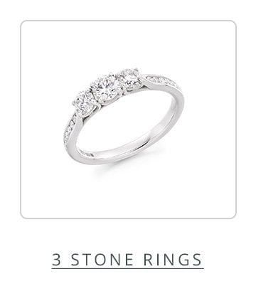 3 Stone Rings