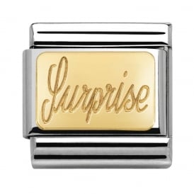 Nomination Classic 18ct Gold Surprise Charm 030121/29