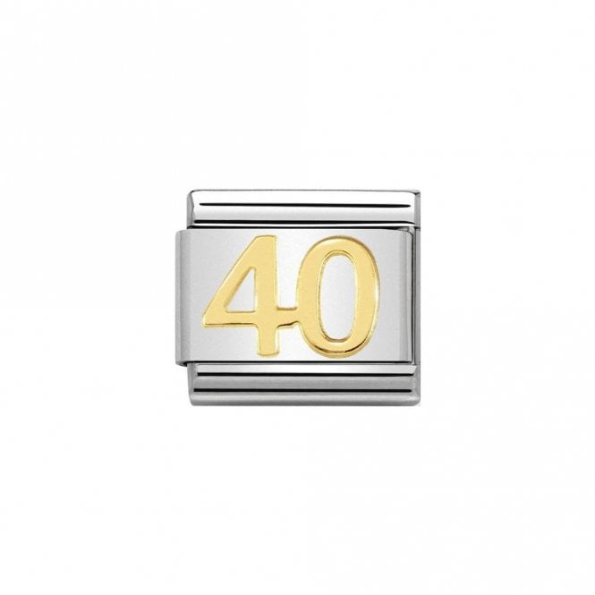 Nomination Classic 18k Gold 40 Charm 030109/41