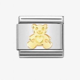 Nomination Classic 18k Gold Bear Charm 030162/71
