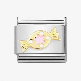 Nomination Classic 18k Gold Pink Sweet Charm 030272/72