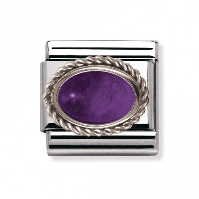 Nomination Classic Amethyst Charm 330504/02