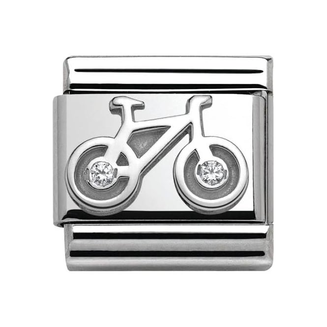 Nomination Classic Bicycle with CZ Charm 330311/04