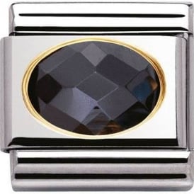 Nomination Classic Black Cubic Zirconia Charm 030601/011