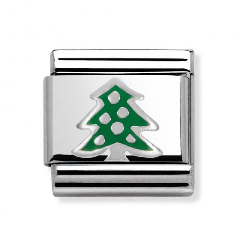 Nomination Classic Christmas Tree Charm 330204/08