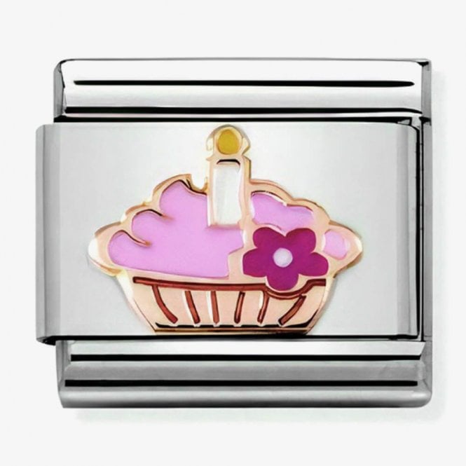 Nomination Classic Cupcake With Candle Charm 430202/08