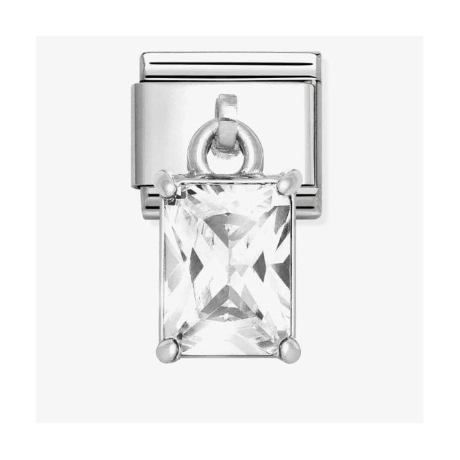 Nomination Classic CZ Baguette Charm 331812/11