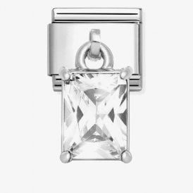 Nomination Classic CZ Baguette Charm 331812/11