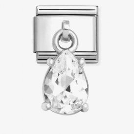 Nomination Classic CZ Drop Charm 331812/10
