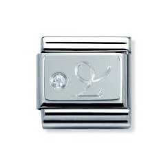 Nomination Classic CZ Silver Capricorn Symbol Charm 330302/10
