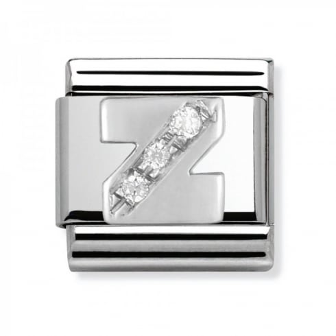 Nomination Classic CZ Silver Letter Z Charm 330301/26