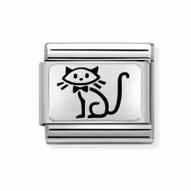 Nomination Classic Family Cat Charm 330109/53