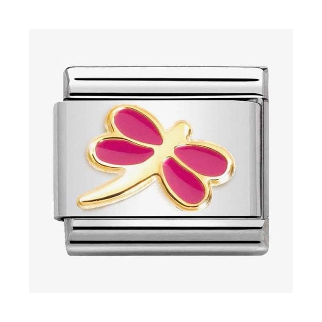 Nomination Classic Fuchsia Dragonfly Charm 030285/57