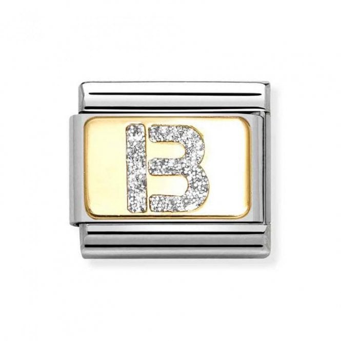 Nomination Classic Glitter Letter B Charm 030291/02