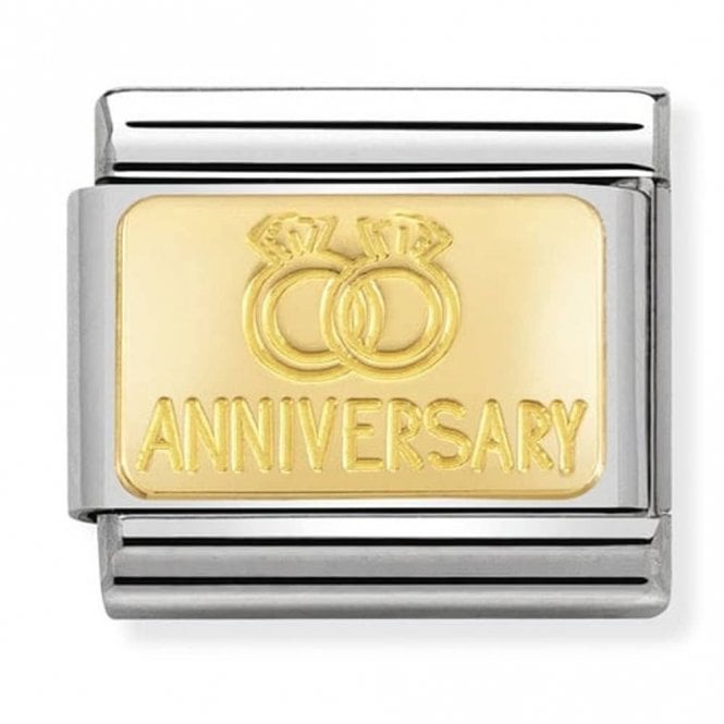 Nomination Classic Gold Wedding Anniversary Charm 030121/32