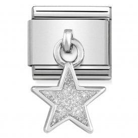 Nomination Classic Hanging Glitter Star Charm 331805/02