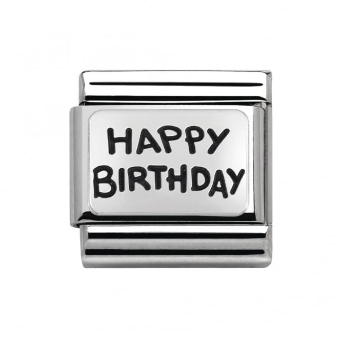 Nomination Classic Happy Birthday Charm 330102/41