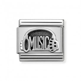 Nomination Classic Headphones Music Charm 330101/34