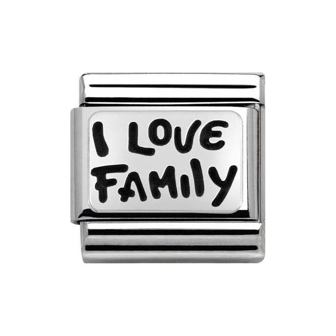 Nomination Classic I Love Family Charm 330102/34