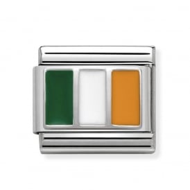 Nomination Classic Ireland Flag Charm 330207/06