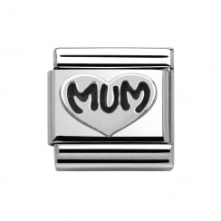 Nomination Classic Mum Heart Charm 330101/12