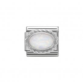 Nomination Classic Opal Charm 330503/07