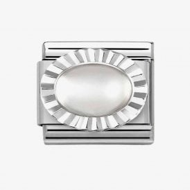 Nomination Classic Oval Moon Stone Charm 330507/17