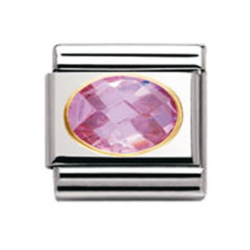 Nomination Classic Pink Cubic Zirconia Charm 030601/003