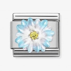 Nomination Classic Purple Flower Charm 330321/06