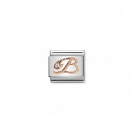 Nomination Classic Rose Gold Letter B Charm 430310/02