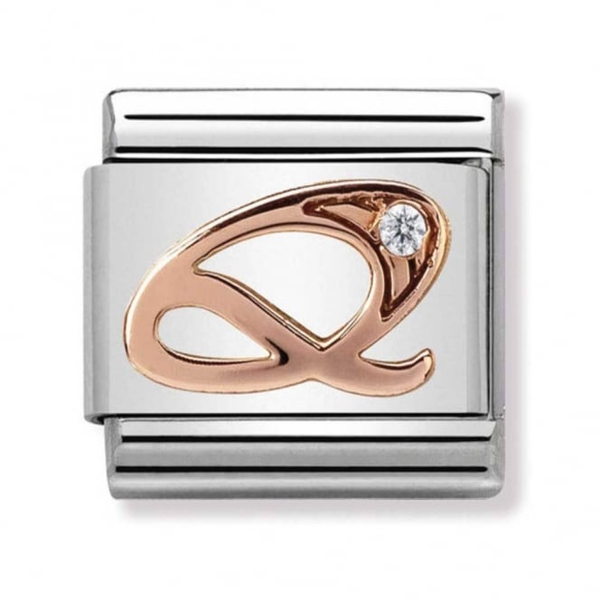 Nomination Classic Rose Gold Q Charm 430310/17