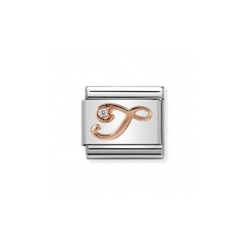 Nomination Classic Rose Gold T Charm 430310/20