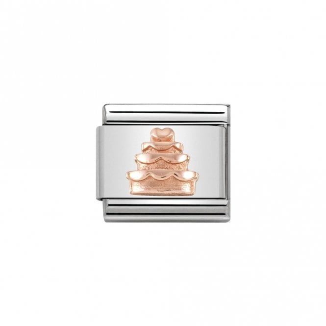 Nomination Classic Rose Tiered Cake Charm 430106/02