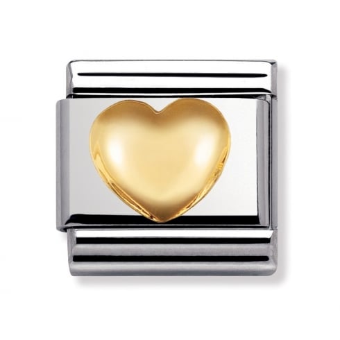 Nomination Classic Rounded Heart Charm 030116/01