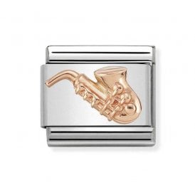 Nomination Classic Saxophone Charm 430106/12