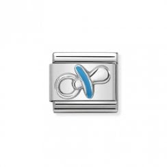 Nomination Classic Silver & Blue Dummy Charm 330202/40