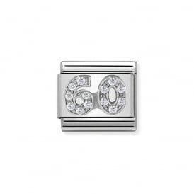 Nomination Classic Silver CZ 60 Charm 330304/24