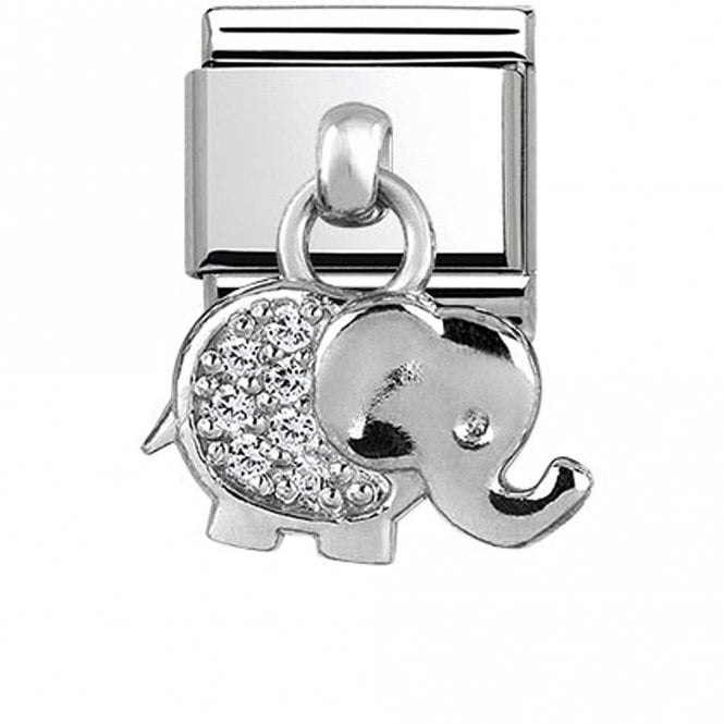 Nomination Classic Silver Elephant Charm 331800/17