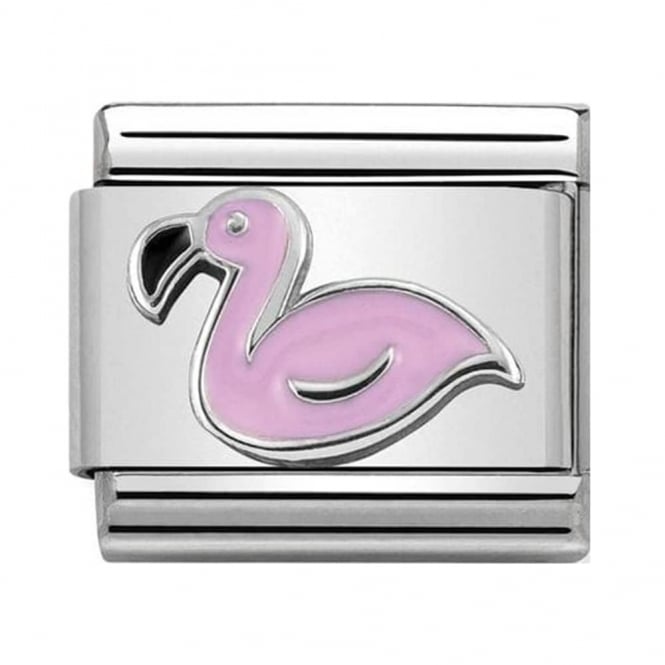 Nomination Classic Silver Flamingo Charm 330202/43