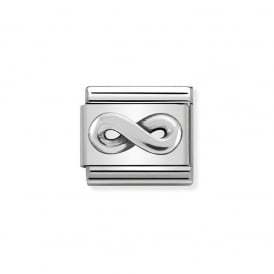 Nomination Classic Silver Infinity Charm 330101/21