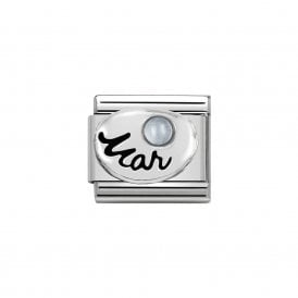 Nomination Classic Silver March Aquamarine Charm 330505/03