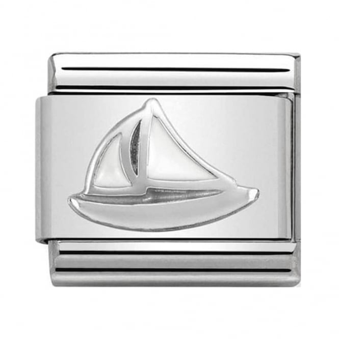 Nomination Classic Silver Sail Boat Charm 330202/47
