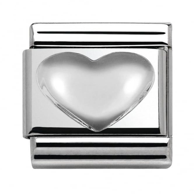 Nomination Classic Sterling Silver Heart Charm 330106/01